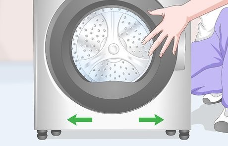 Balancing the load in a DCS washing machine