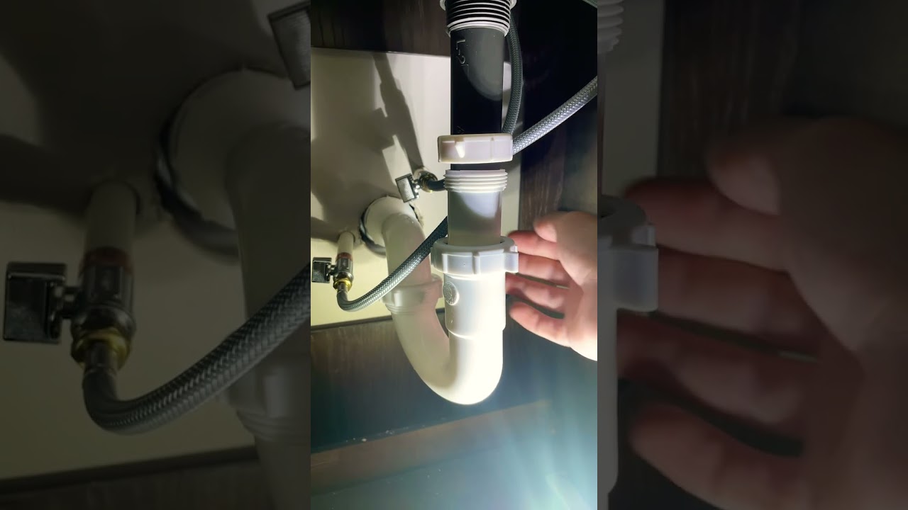 Cleaning the drain hose of a Marvel dishwasher